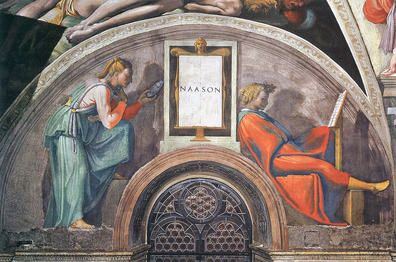 Lunetta - Naason, Cappella Sistina